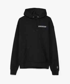 College Black Varsity Hoodie