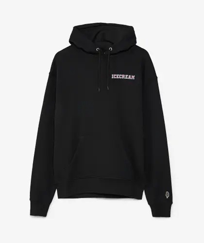 College Black Varsity Hoodie