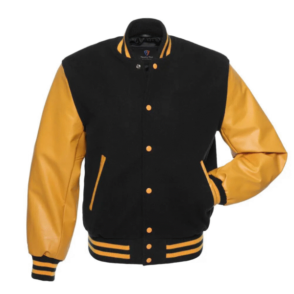 Wool and Vinyl body Varsity Jacket