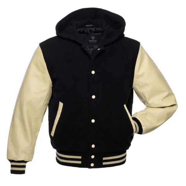 Leather Arms Varsity Hoodie